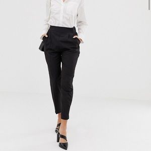 ASOS | High Waisted Tapered Trouser Pants